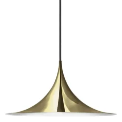Lampa Wisząca Semi 47 Cm Mosiądz Połysk Gubi