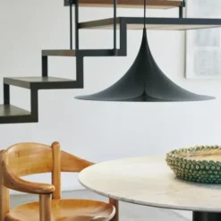 Lampa Wisząca Semi 30 Cm Pomarańczowa Połysk Gubi