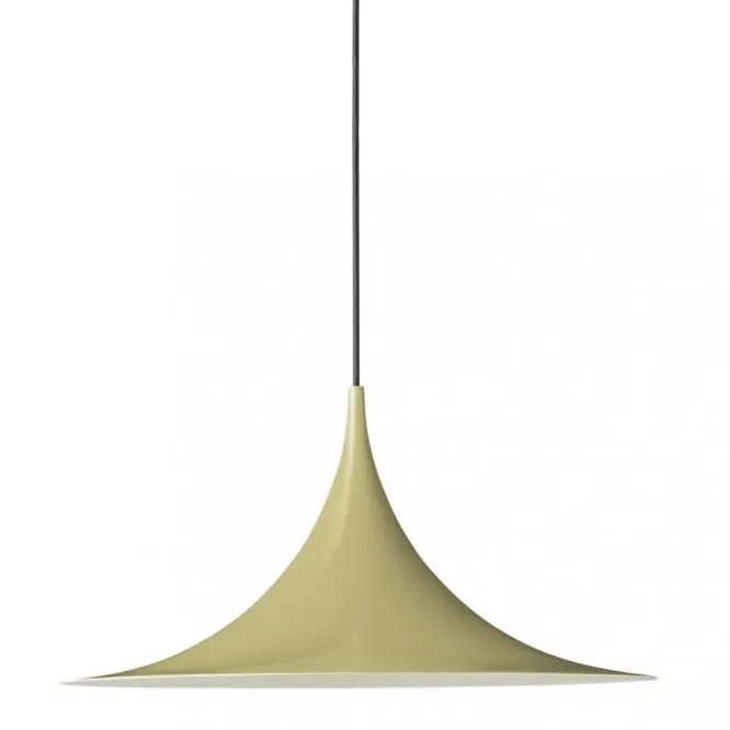 Lampa Wisząca Semi 47 Cm Pomarańczowa Połysk Gubi