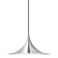 Lampa Wisząca Semi 30 Cm Stal Chromowana Gubi