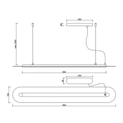 Lampa Wisząca Senkei A Biała Ummo
