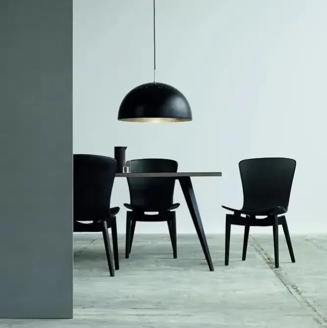 Lampa Wisząca Shade Pendel Czarna Mater
