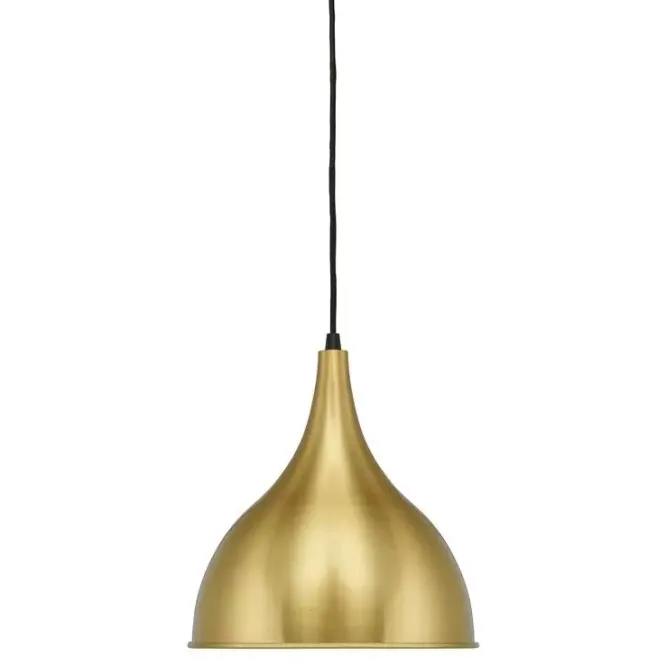 Lampa Wisząca Silhuet Szczotkowany Mosiądz Fritz Hansen