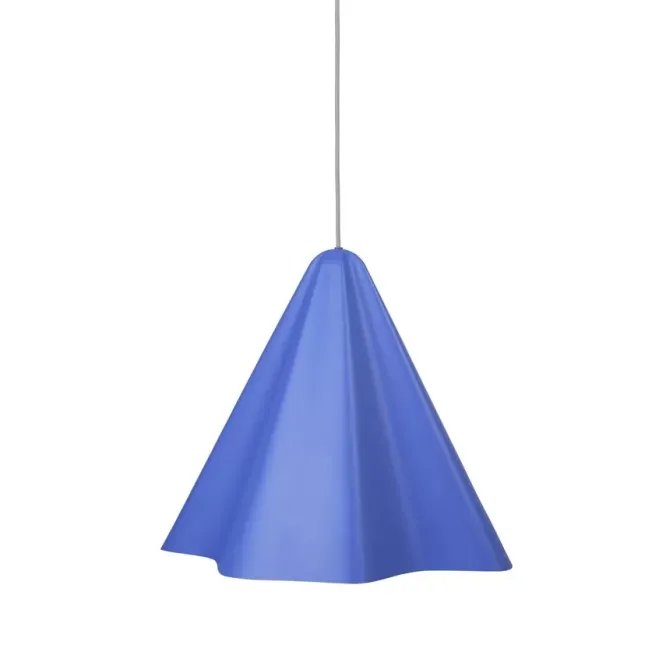 Lampa Wisząca Skirt 44 Cm Niebieska Broste Copenhagen