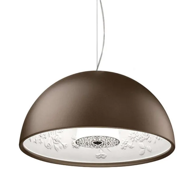 Lampa Wisząca Skygarden Small Brązowa Matowa Flos