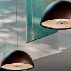 Lampa Wisząca Skygarden Small Brązowa Matowa Flos