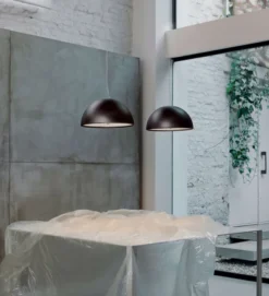 Lampa Wisząca Skygarden Small Czarna Matowa Flos