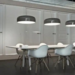 Lampa Wisząca Smithfield S Szara Flos