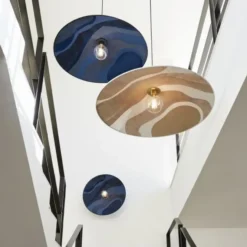Lampa Wisząca Sonia Laudet 60 Cm Malachite Nuit Market Set
