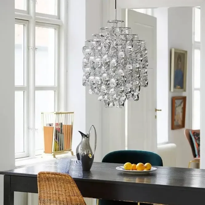 Lampa Wisząca Spiral Sp1 Srebrna Verpan