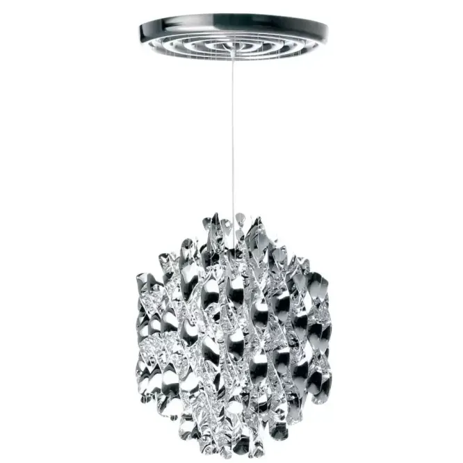 Lampa Wisząca Spiral Sp01 Srebrna Verpan