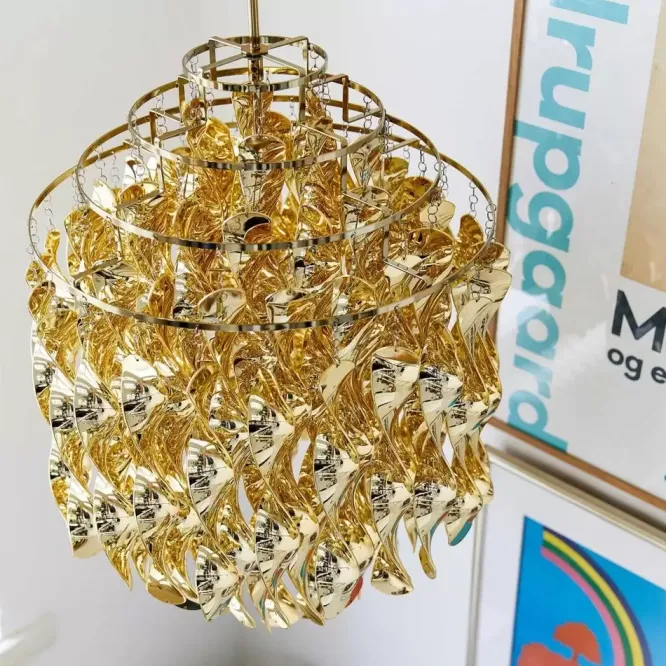 Lampa Wisząca Spiral Sp1 Złota Verpan