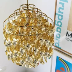 Lampa Wisząca Spiral Sp01 Złota Verpan