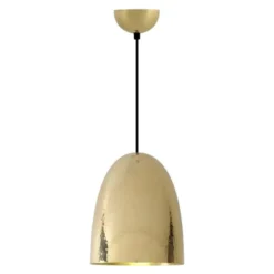 Lampa Wisząca Stanley Duża Hammered Brass Btc