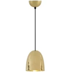 Lampa Wisząca Stanley Mała Mosiądz Hammered Btc