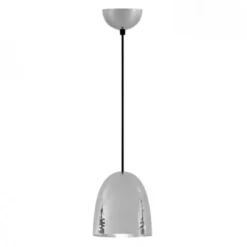 Lampa Wisząca Stanley Mała Nikiel Hammered Btc