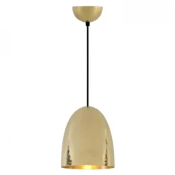 Lampa Wisząca Stanley Średnia Hammered Brass Btc