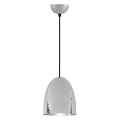 Lampa Wisząca Stanley Średnia Hammered Nickel Plated Btc
