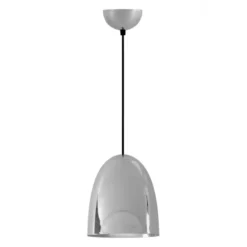 Lampa Wisząca Stanley Średnia Polished Nickel Plated Btc