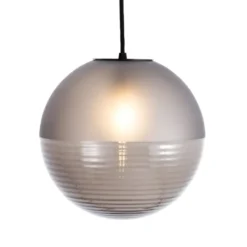 Lampa Wisząca Stellar Big Przydymiona Szara Pulpo