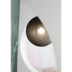 Lampa Wisząca Stellar Big Przydymiona Szara Pulpo
