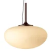 Lampa Wisząca Stemlite Czerń Wpadająca W Czerwony Gubi