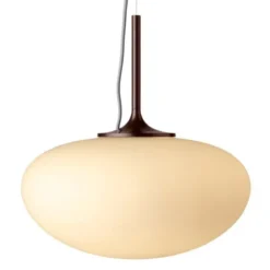 Lampa Wisząca Stemlite Czerń Wpadająca W Czerwony Gubi