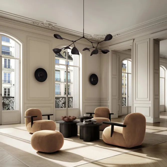 Lampa Wisząca Stingray Grande Czarna 101 Copenhagen
