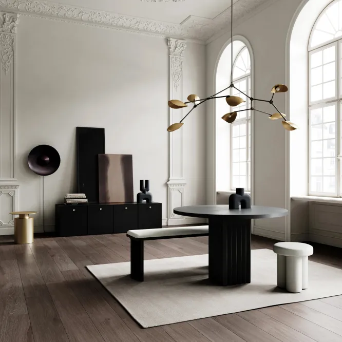 Lampa Wisząca Stingray Mosiężna 101 Copenhagen