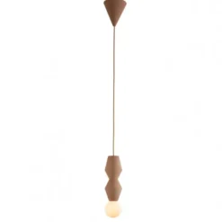 Lampa Wisząca Stucco No.2 Czerwona Schneid