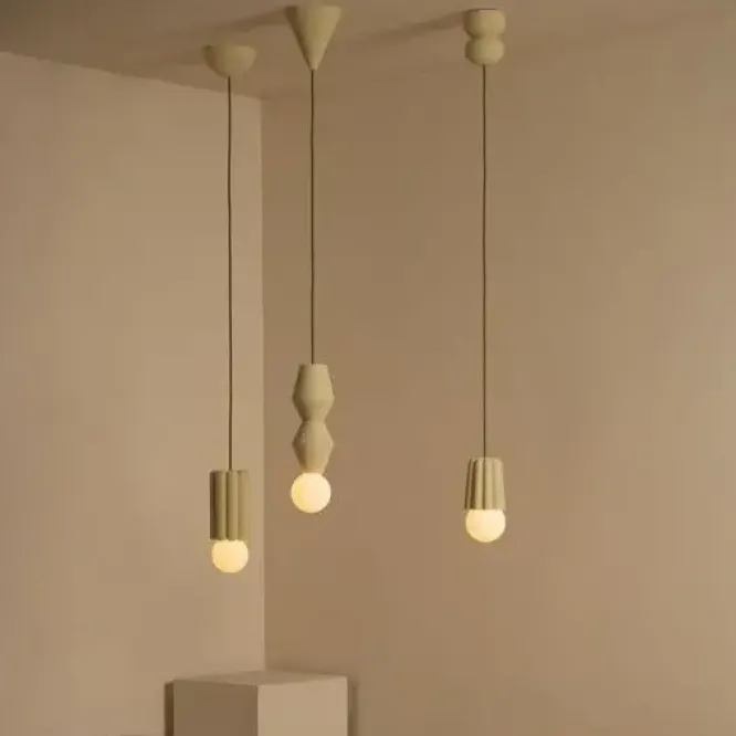Lampa Wisząca Stucco No.3 Niebieska Schneid