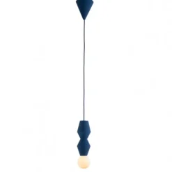 Lampa Wisząca Stucco No.2 Niebieska Schneid
