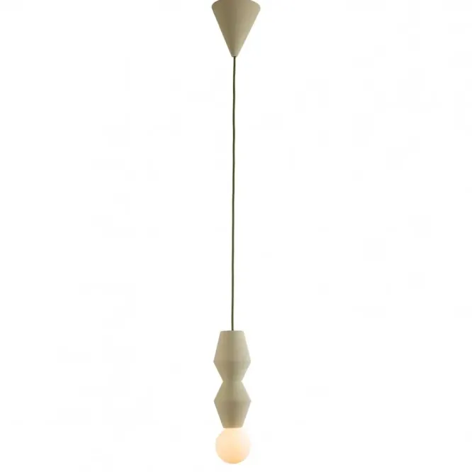 Lampa Wisząca Stucco No.2 Pistacjowa Schneid