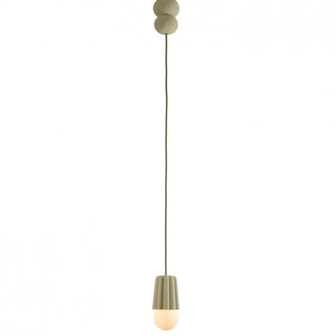 Lampa Wisząca Stucco No.1 Pistacjowa Schneid