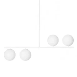 Lampa Wisząca Suguri 52 Cm Biała Ummo