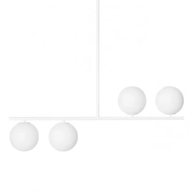 Lampa Wisząca Suguri 52 Cm Biała Ummo