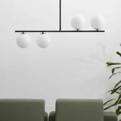 Lampa Wisząca Suguri 82 Cm Czarna Ummo