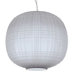 Lampa Wisząca Tartan Szara Foscarini