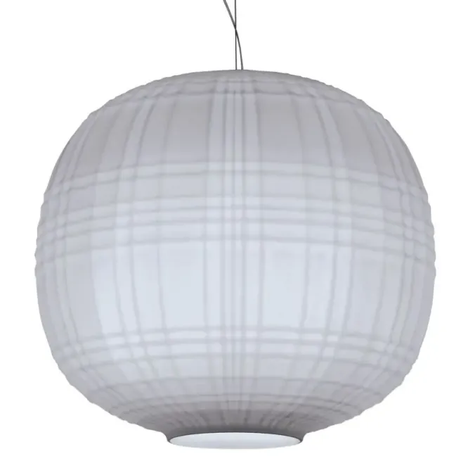 Lampa Wisząca Tartan Szara Foscarini