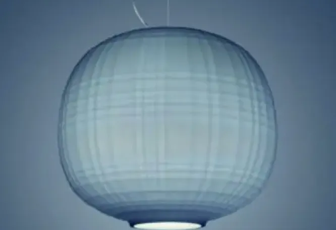 Lampa Wisząca Tartan Szara Foscarini