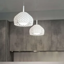 Lampa Wisząca Tatou S2 Biała Flos