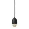 Lampa Wisząca Terho Czarna Mała Mater