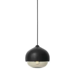 Lampa Wisząca Terho Czarna Średnia Mater