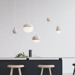 Lampa Wisząca Terho Naturalna Duża Mater