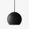 Lampa Wisząca Topan Vp6 Czarna Matowa Andtradition