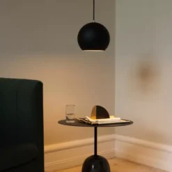 Lampa Wisząca Topan Vp6 Czarna Matowa Andtradition