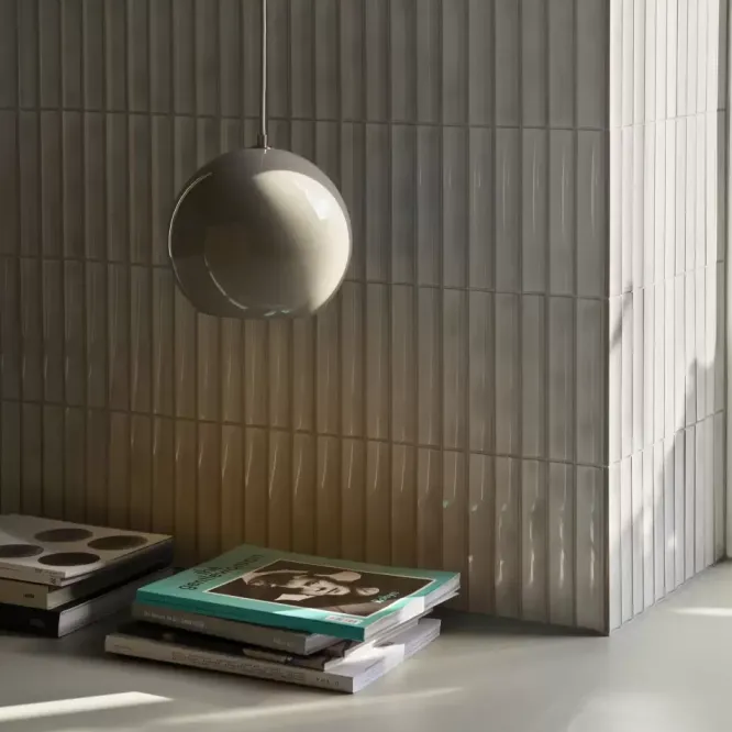 Lampa Wisząca Topan Vp6 Szarobeżowa Andtradition
