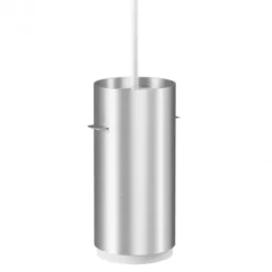Lampa Wisząca Tube 16 Cm Aluminium Szczotkowane Moebe