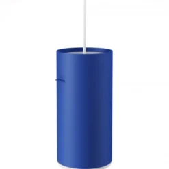 Lampa Wisząca Tube 28 Cm Niebieska Moebe