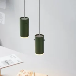 Lampa Wisząca Tube 16 Cm Zielona Moebe